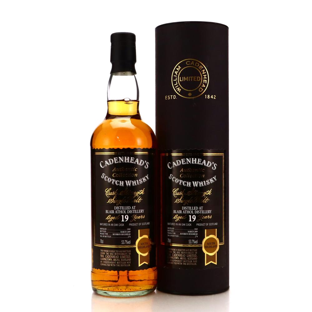 Blair Athol 1989 Cadenhead's 19 Year Old