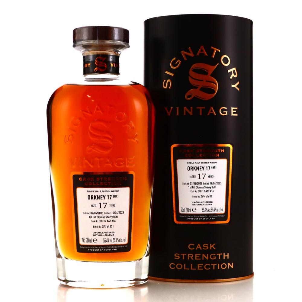 Highland Park 'Orkney 17' 2005 Signatory Vintage 17 Year Old Cask Strength #16