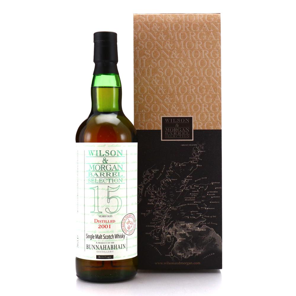 Bunnahabhain 2001 Wilson and Morgan 15 Year Old Cask Strength
