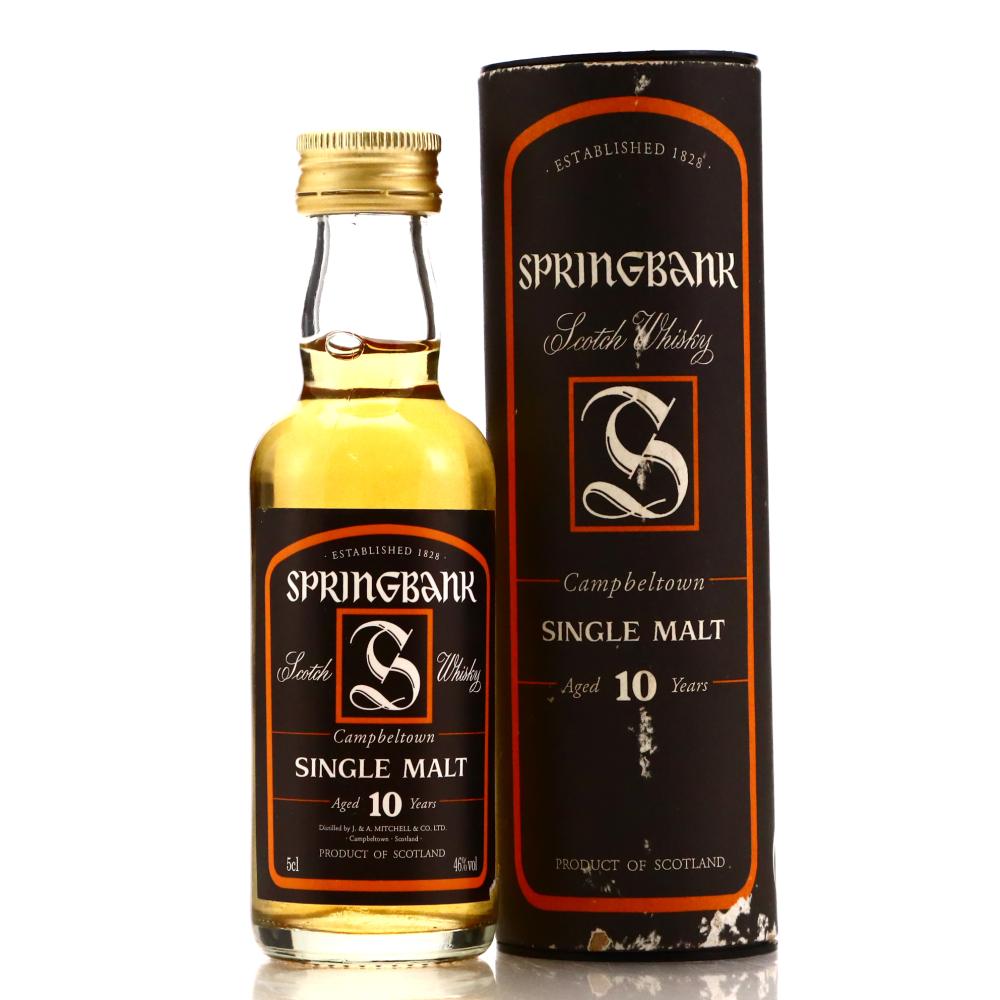 Springbank 10 Year Old Miniature pre-2017