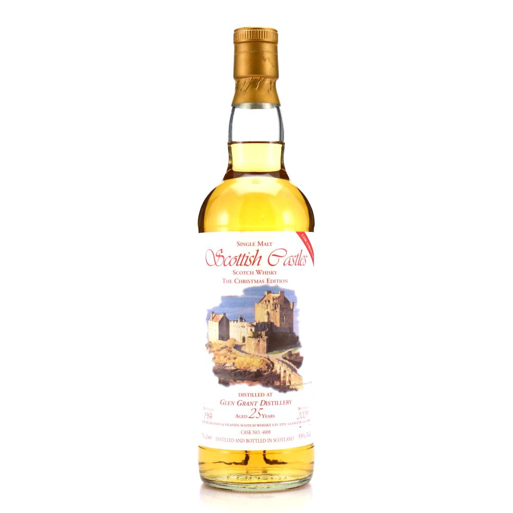 Glen Grant 1984 Scottish Castles 25 Year Old / The Christmas Edition