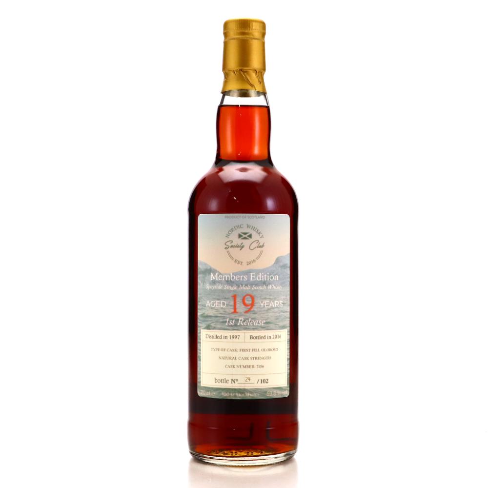 Speyside Single Malt 1997 Nordic Whisky Society Club 19 Year Old