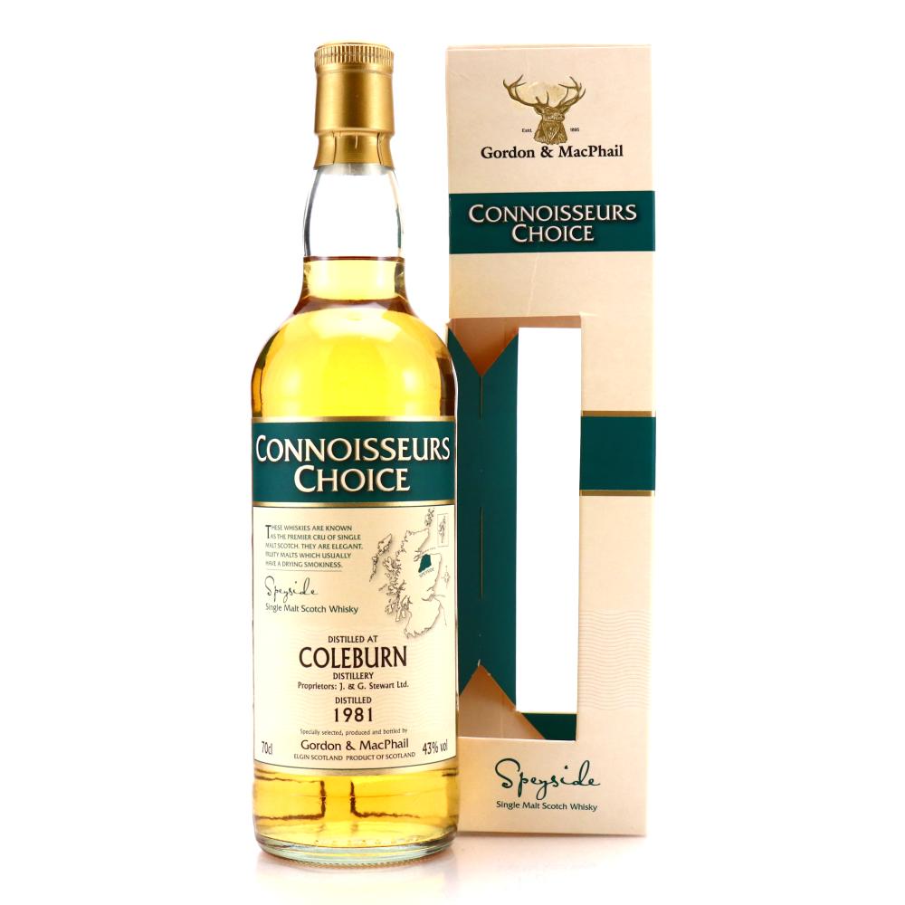Coleburn 1981 Gordon and MacPhail bottled 2008