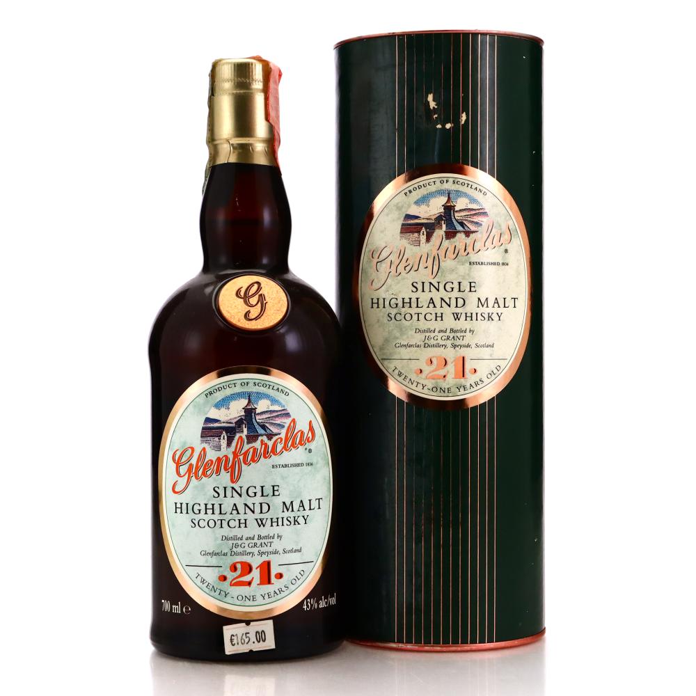 Glenfarclas 21 Year Old J&G Grant Malt Scotch
