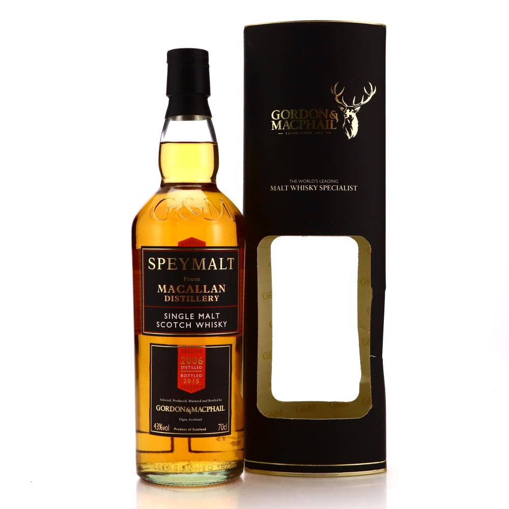 Macallan 2006 Gordon and MacPhail Speymalt bottle 2015