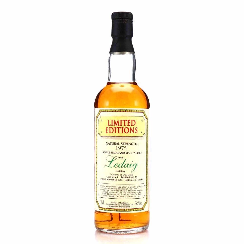 Ledaig 1975 Blackadder Limited Editions