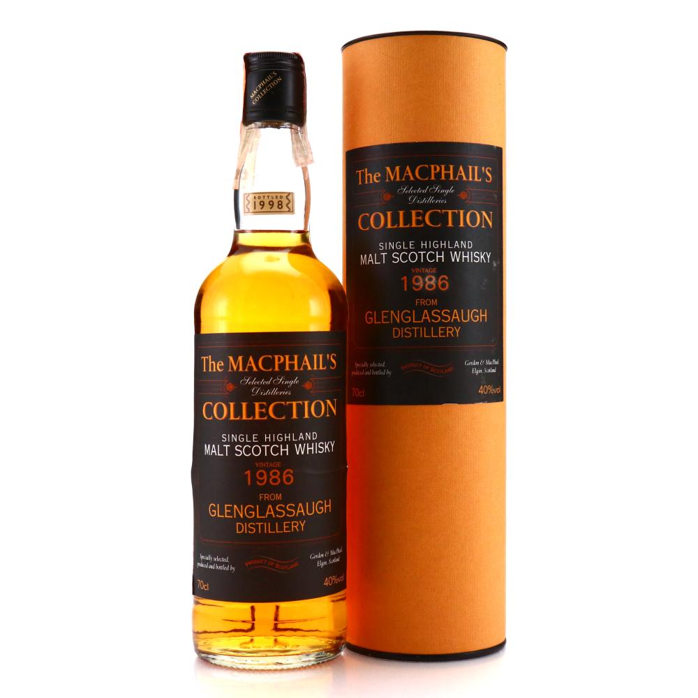 Glenglassaugh 1986 Gordon and MacPhail bottled 1998