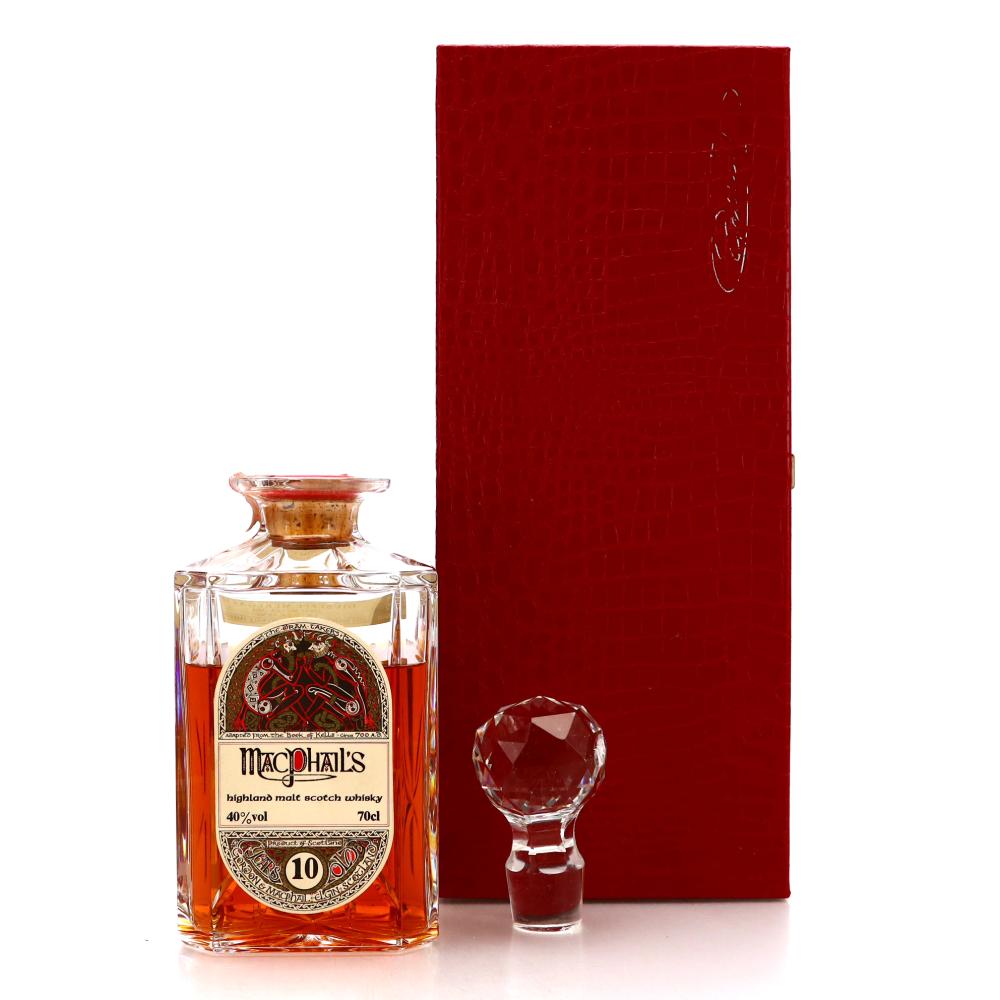 MacPhail's 10 Year Old 'Book of Kells' Decanter