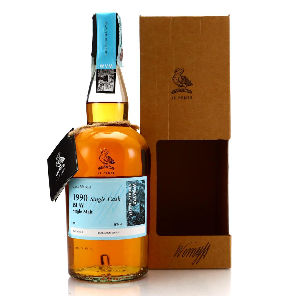 Bruichladdich 1990 Wemyss Malt / Gala Melon