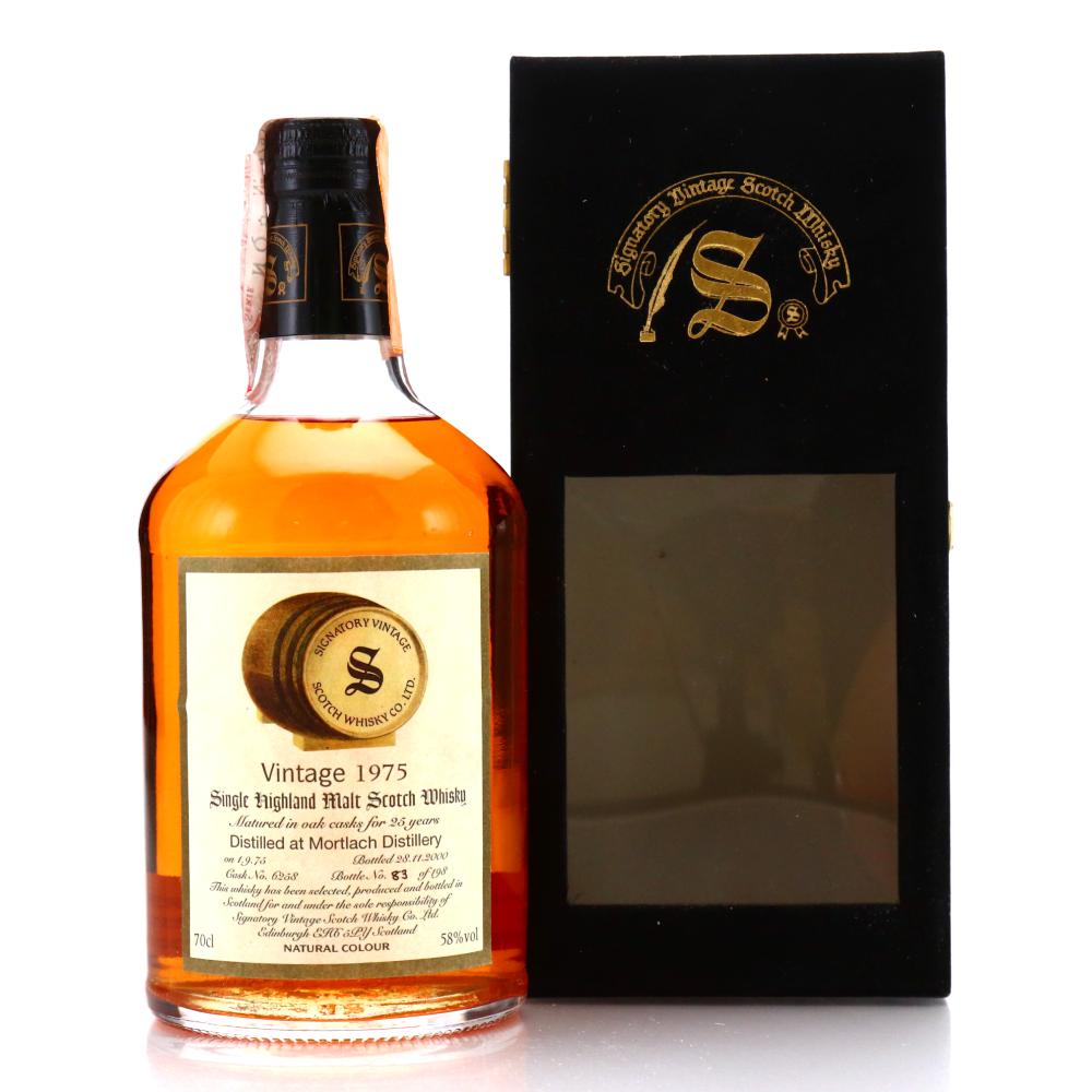 Mortlach 1975 Signatory Vintage 25 Year Old