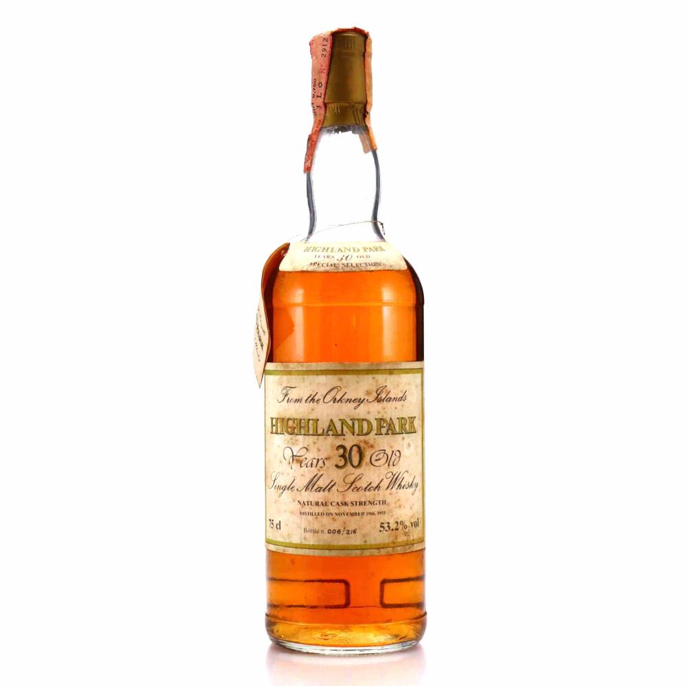 Highland Park 1955 Intertrade 30 Year Old Cask Strength / Signed by Nadi Fiori