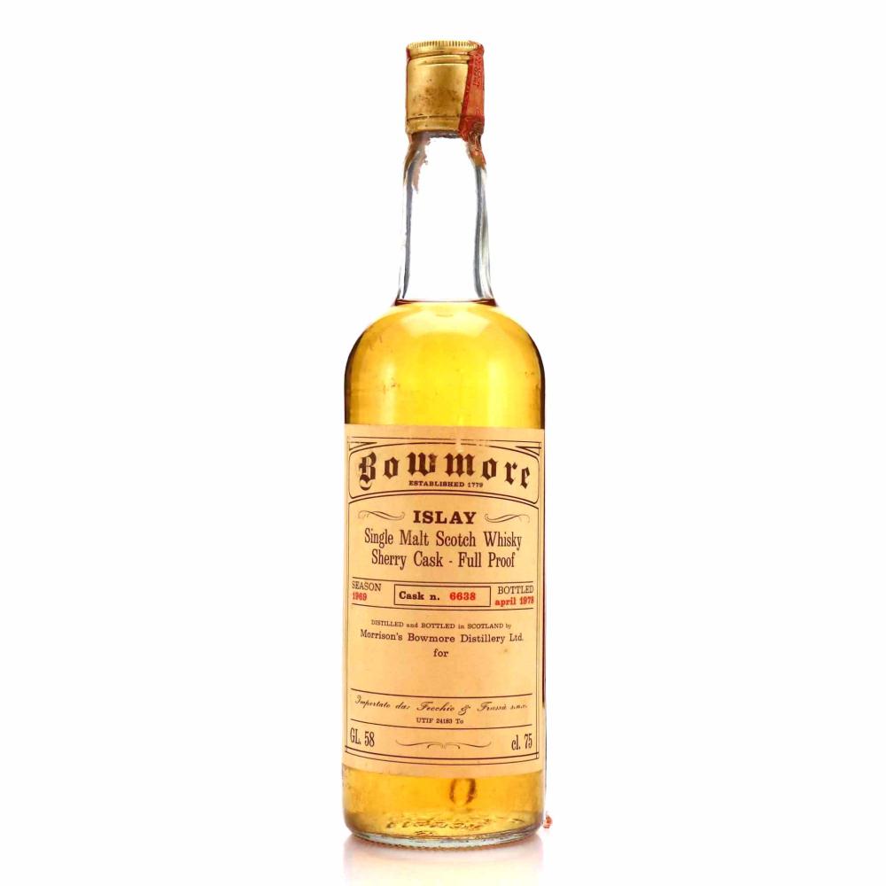 Image for Bowmore 1969 Single Cask #6638 - Fecchio & Frassa