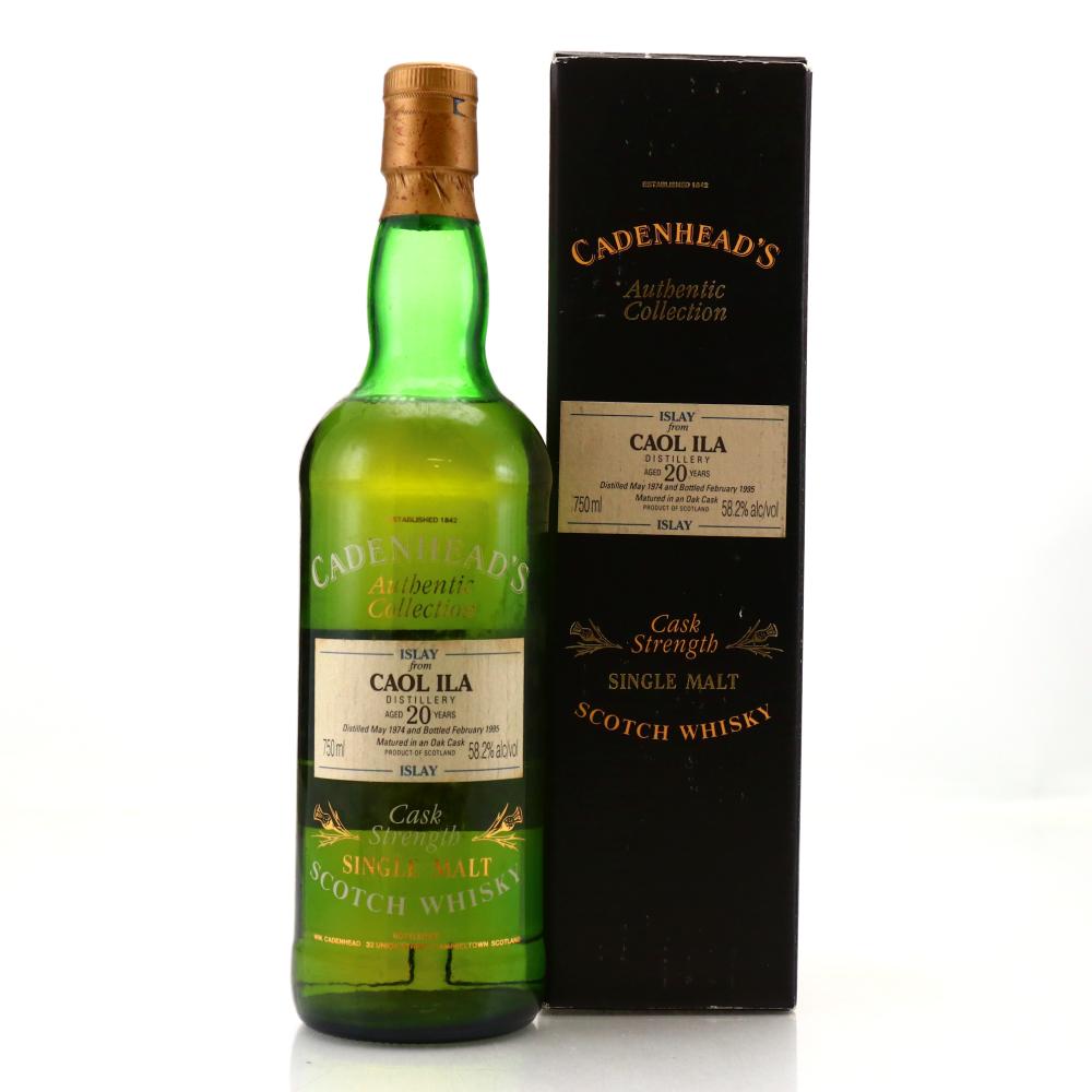 Caol Ila 1974 Cadenhead's 20 Year Old 75cl / US Import