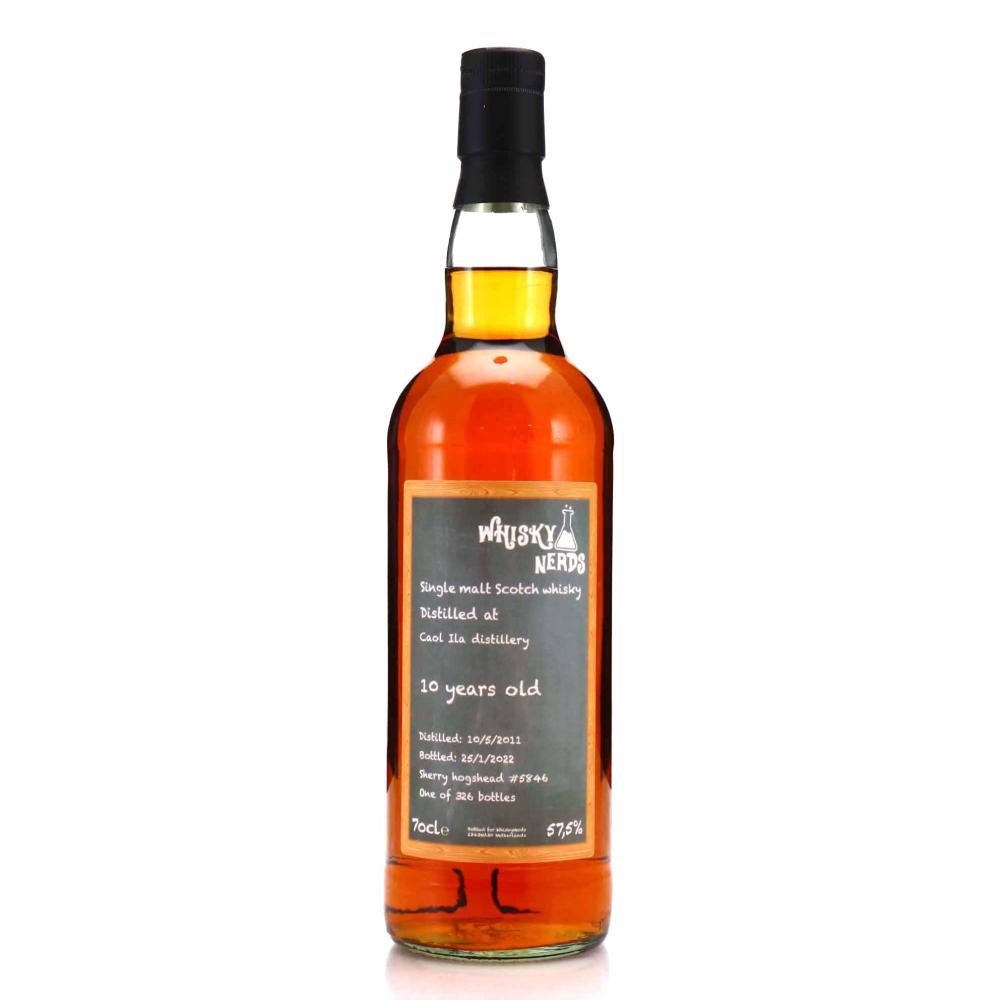 Caol Ila Single Malt 2011 Whisky Nerds 10 Year Old