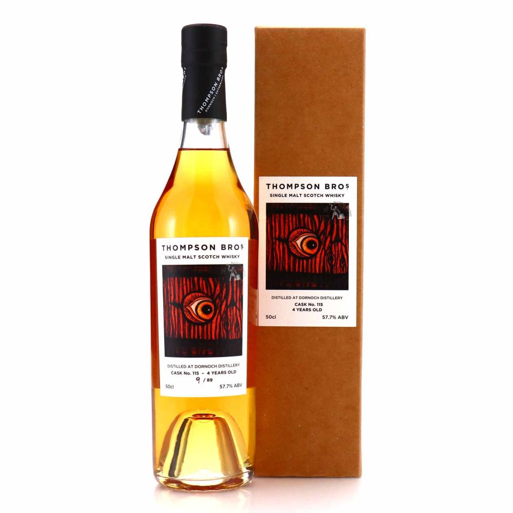 Dornoch 2017 Single Bourbon Cask 4 Year Old #115 50cl