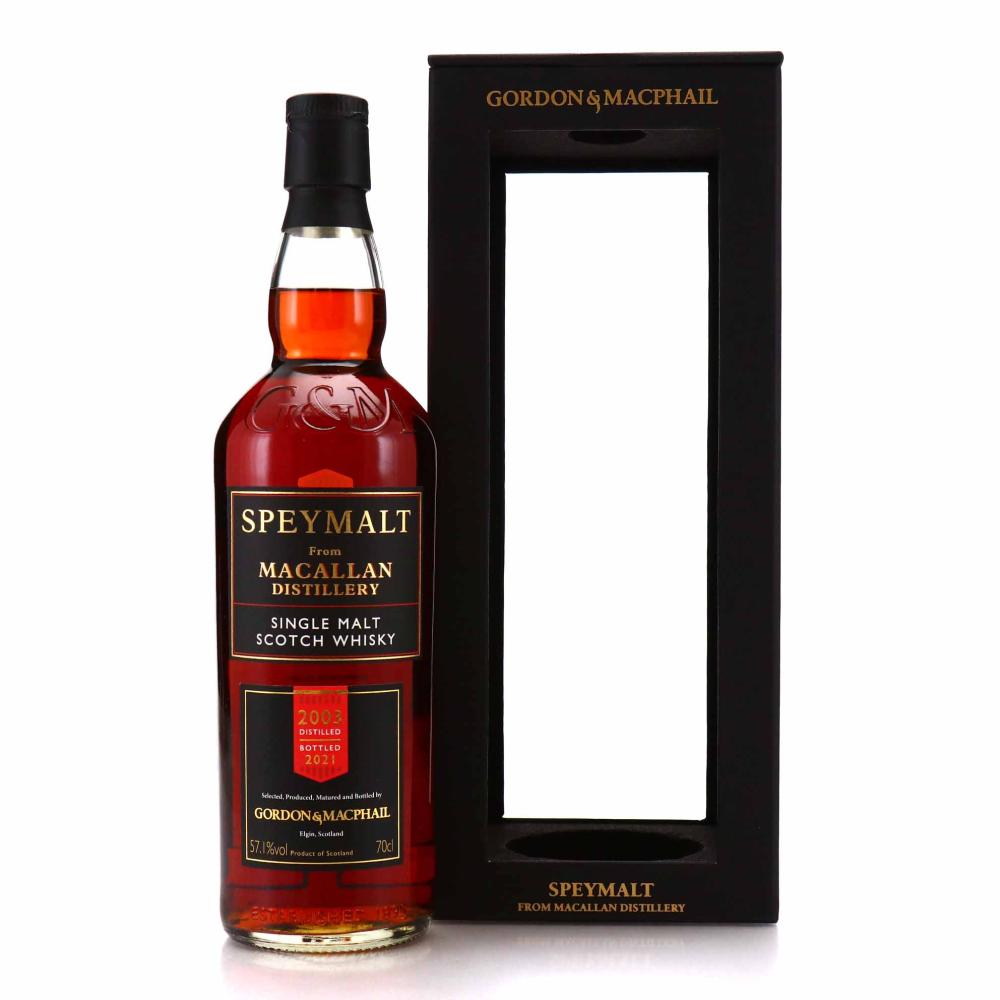 Macallan 2003 Gordon and MacPhail Speymalt bottled 2021