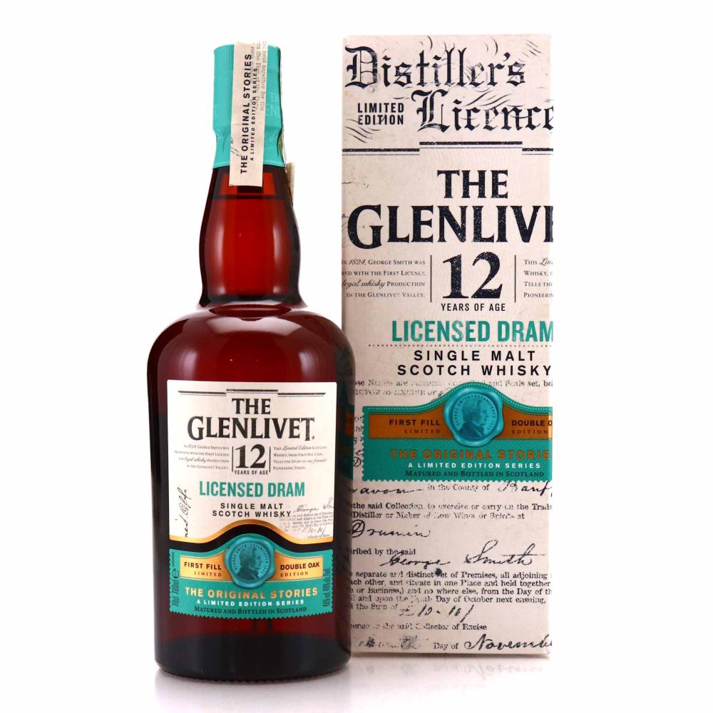 Glenlivet 12 Year Old Licensed Dram / The Original Stories