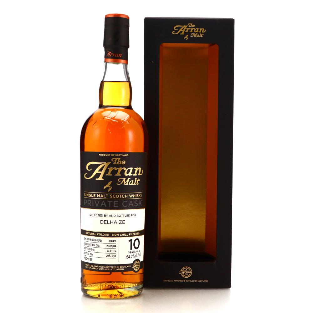 Arran 2004 Single Sherry Cask 10 Year Old #7 / Delhaize