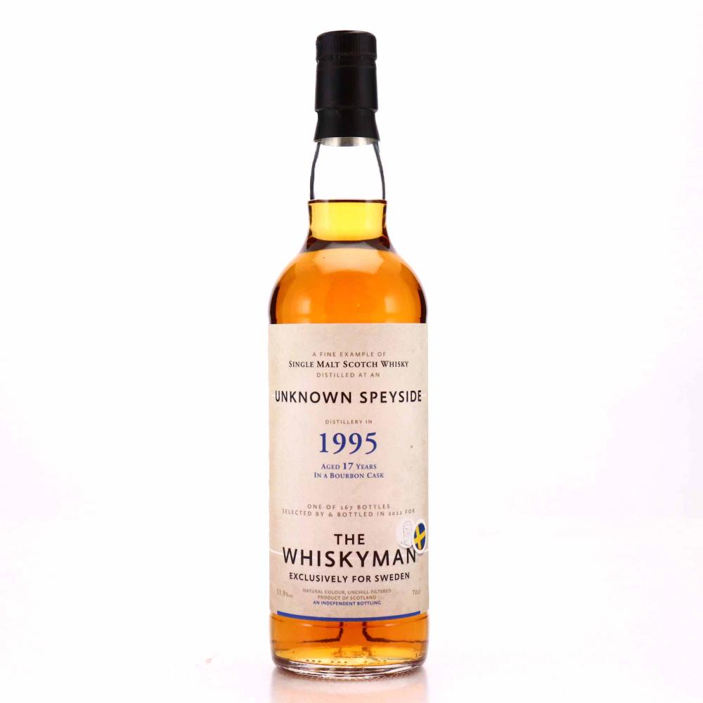 Speyside Single Malt 1995 The Whiskyman 17 Year Old / Sweden