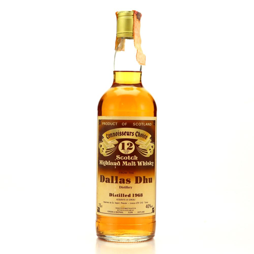Dallas Dhu 1968 Gordon and MacPhail 12 Year Old / Co. Import