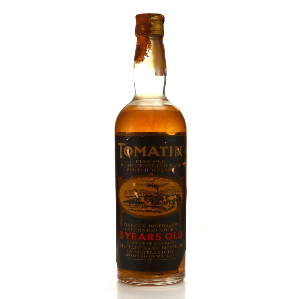 Tomatin 5 Year Old 1960s / Baretto Import