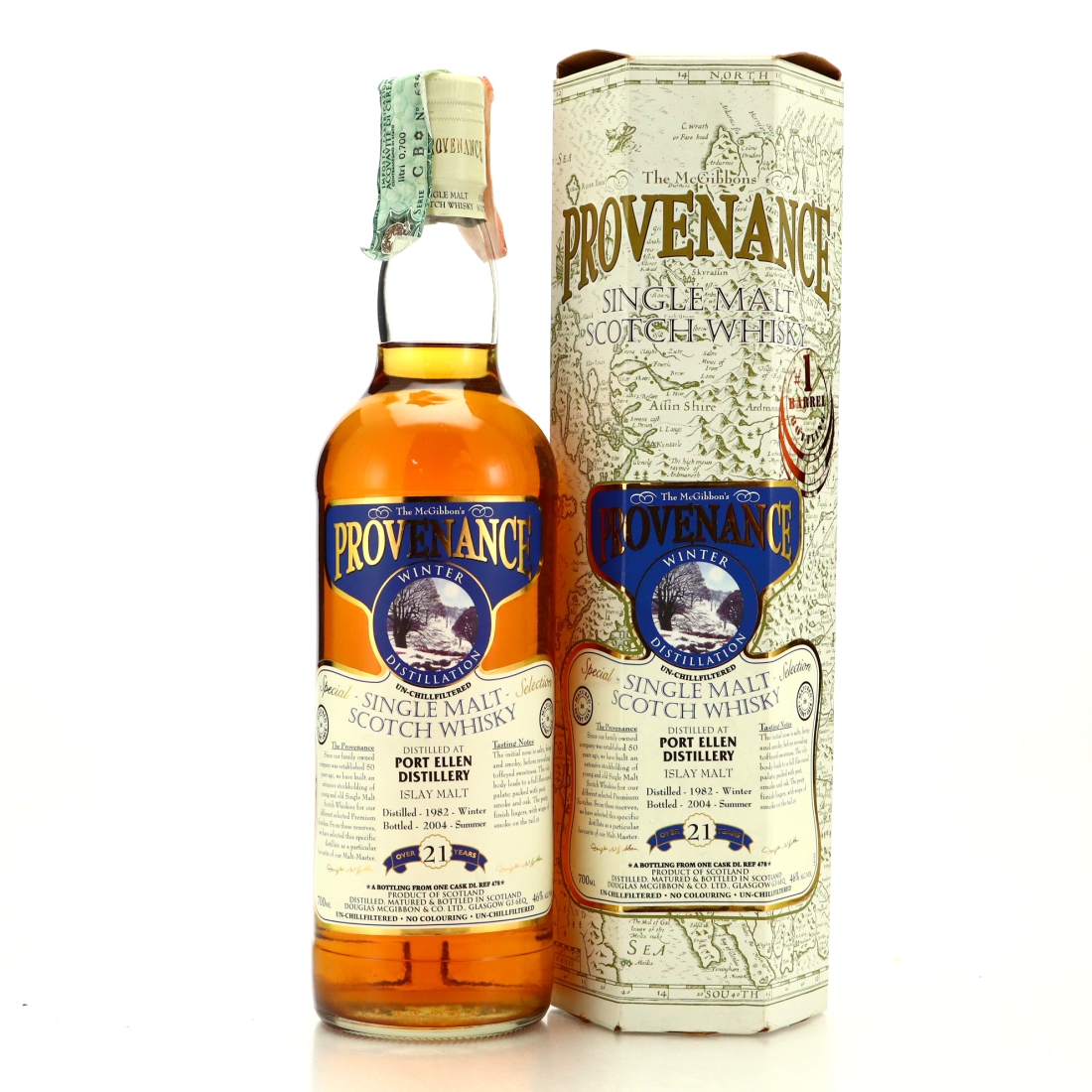 Port Ellen 1982 Douglas McGibbon 21 Year Old / Winter