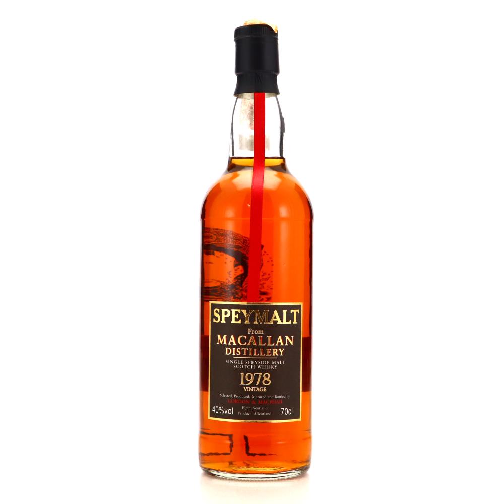 Macallan 1978 Gordon and MacPhail Speymalt bottled 1998
