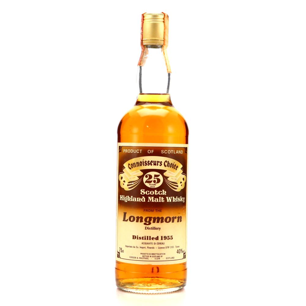 Longmorn 1955 Gordon and MacPhail 25 Year Old / Co. Pinerolo Import