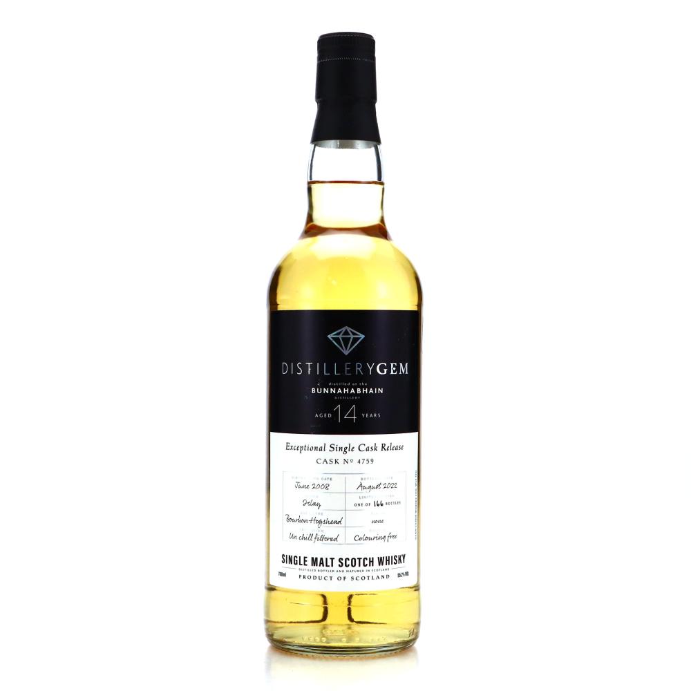 Bunnahabhain 2008 Distillery Gem 14 Year Old 