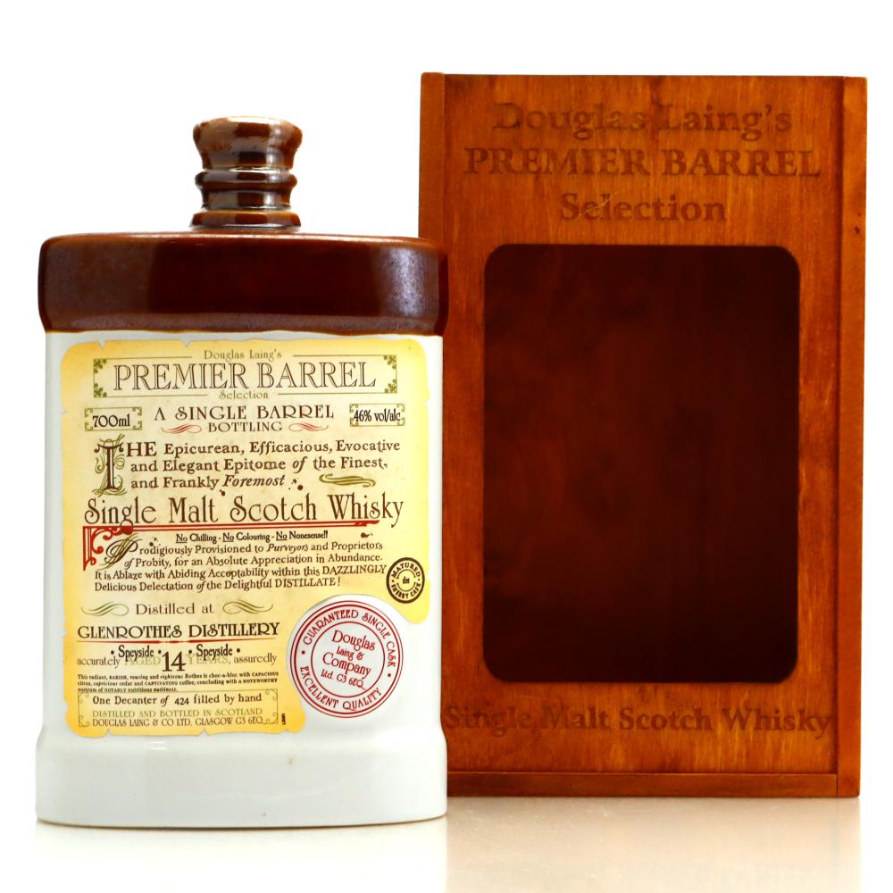 Glenrothes 14 Year Old Douglas Laing Premier Barrel Decanter
