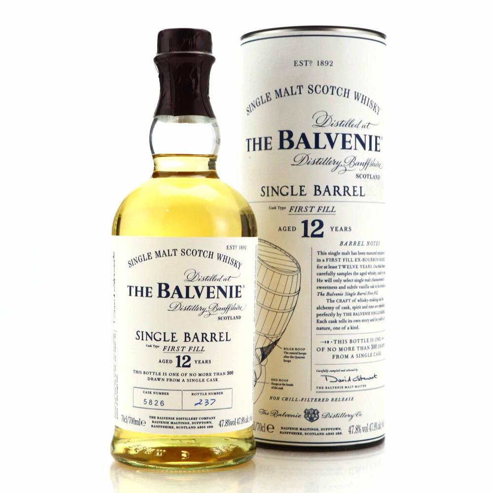 Balvenie 12 Year Old First Fill Single Barrel #5826