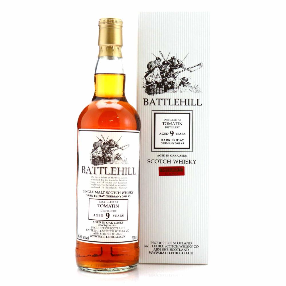 Tomatin 9 Year Old Battlehill Oak Cask / Dark Friday Germany 2018