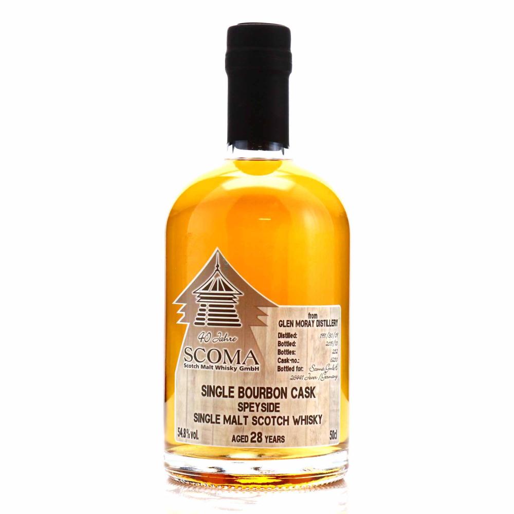 Glen Moray 1991 Scoma 28 Year Old 50cl / 40th Anniversary
