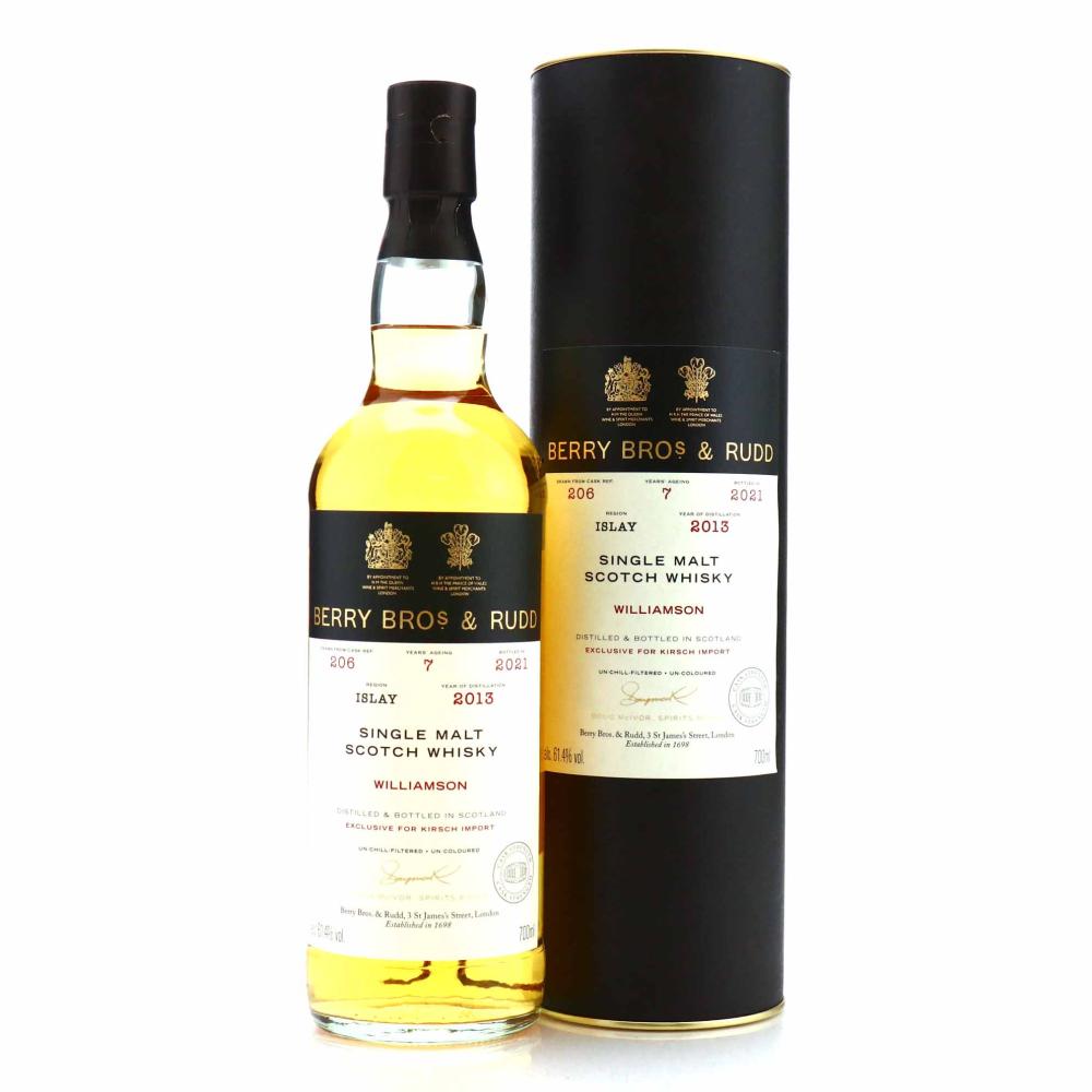 Laphroaig 'Williamson' 2013 Berry Brothers and Rudd 7 Year Old / Kirsch import