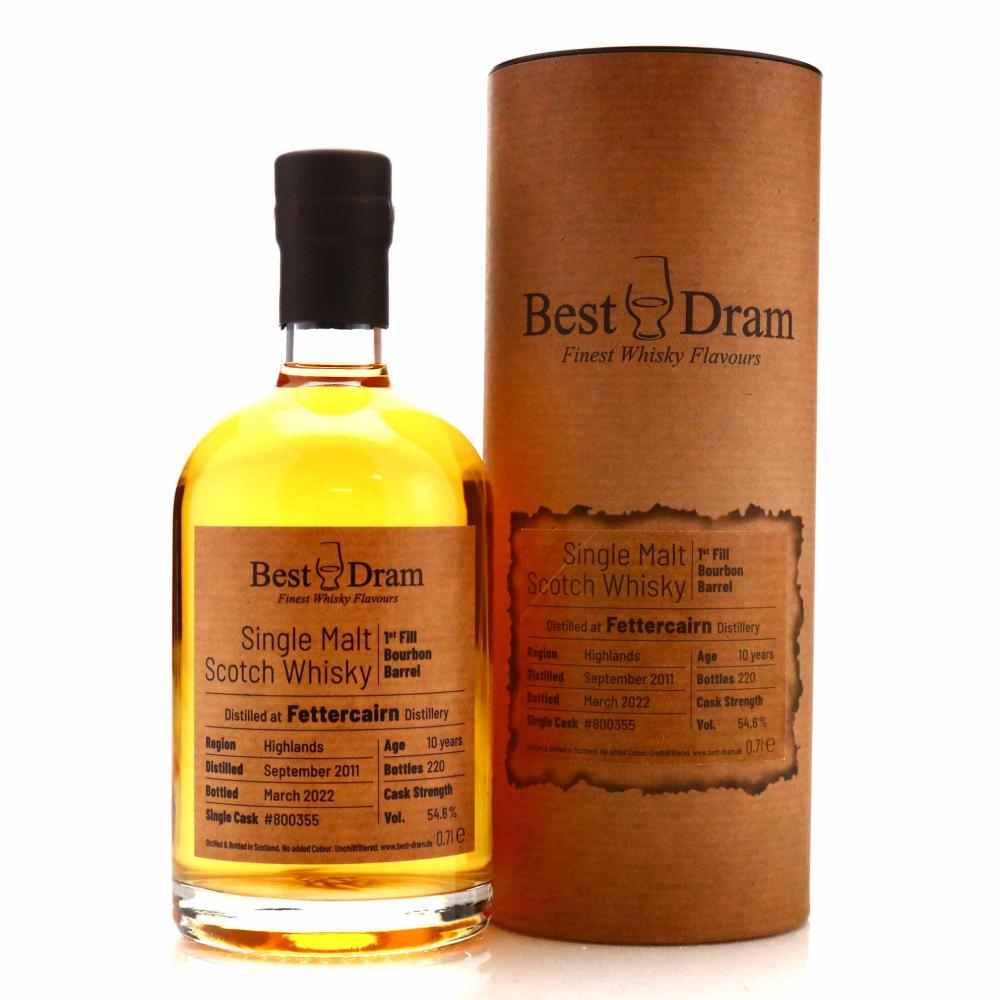 Fettercairn 2011 Best Dram 10 Year Old / Kirsch Import
