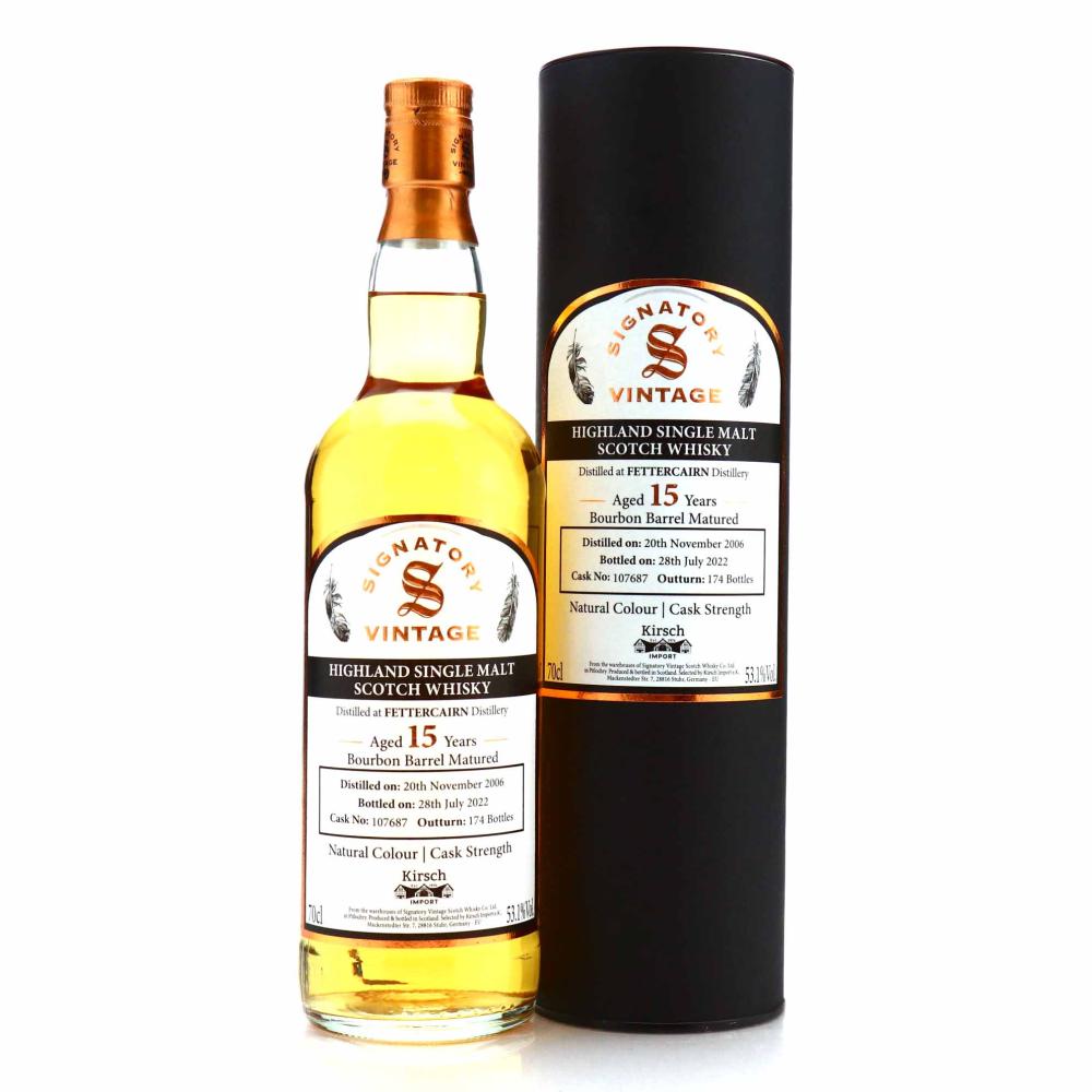 Fettercairn 2006 Signatory Vintage 15 Year Old