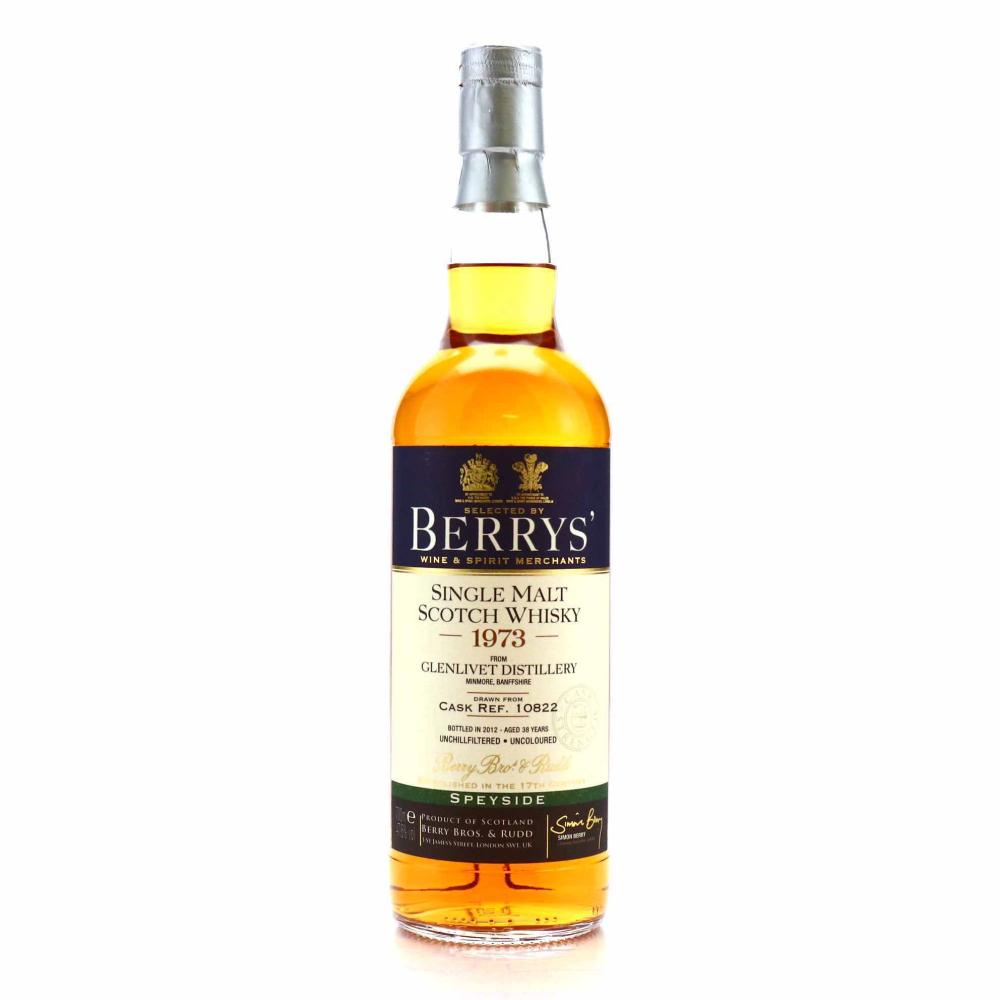 Glenlivet 1973 Berry Brothers and Rudd 38 Year Old