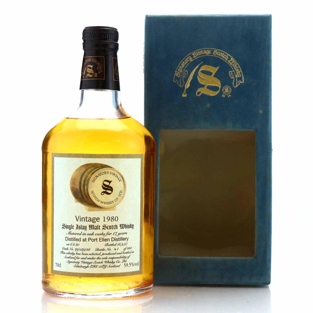 Port Ellen 1980 Signatory Vintage 17 Year Old
