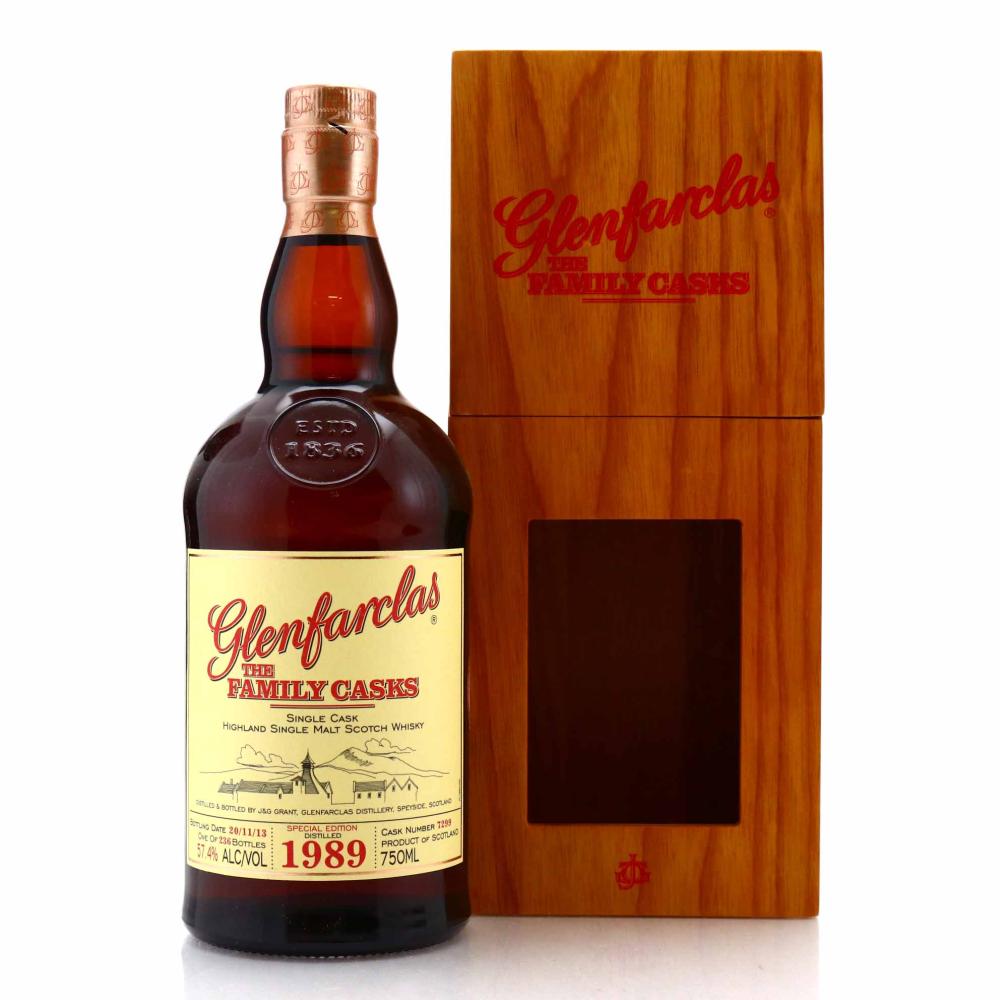 Glenfarclas 1989 Family Cask #7299 / US import