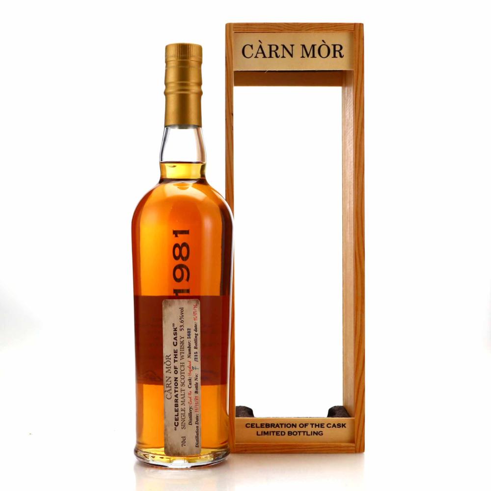 Caol Ila 1981 Carn Mor Celebration of the Cask