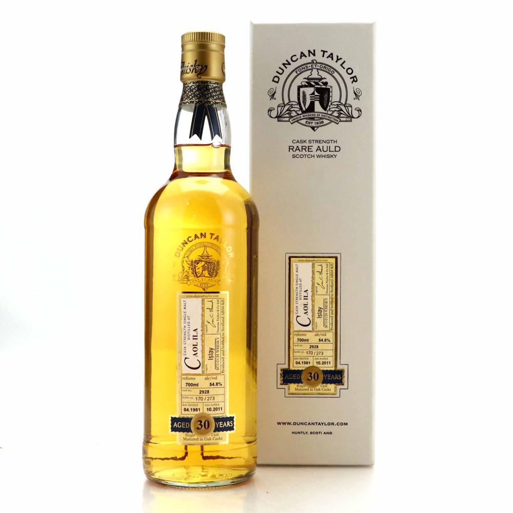 Caol Ila 1981 Duncan Taylor 30 Year Old