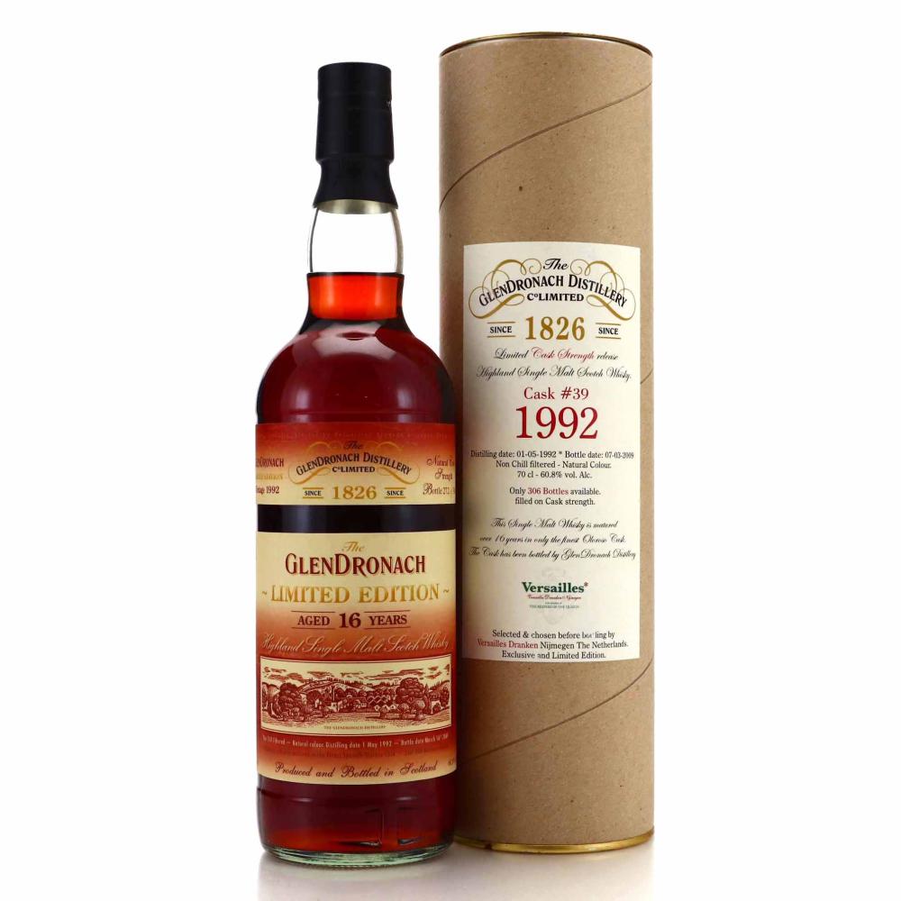 Glendronach 1992 Single Cask 16 Year Old #39
