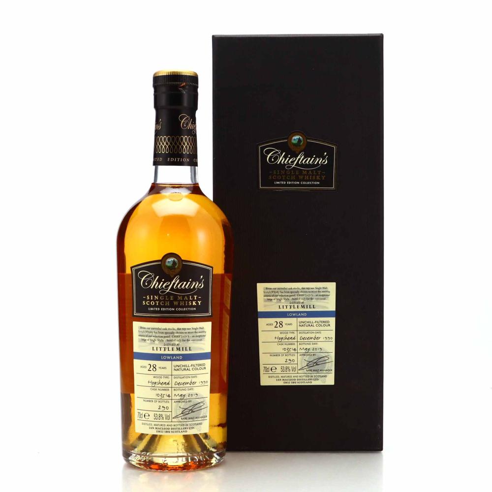 Littlemill 1990 Chieftain's 28 Year Old
