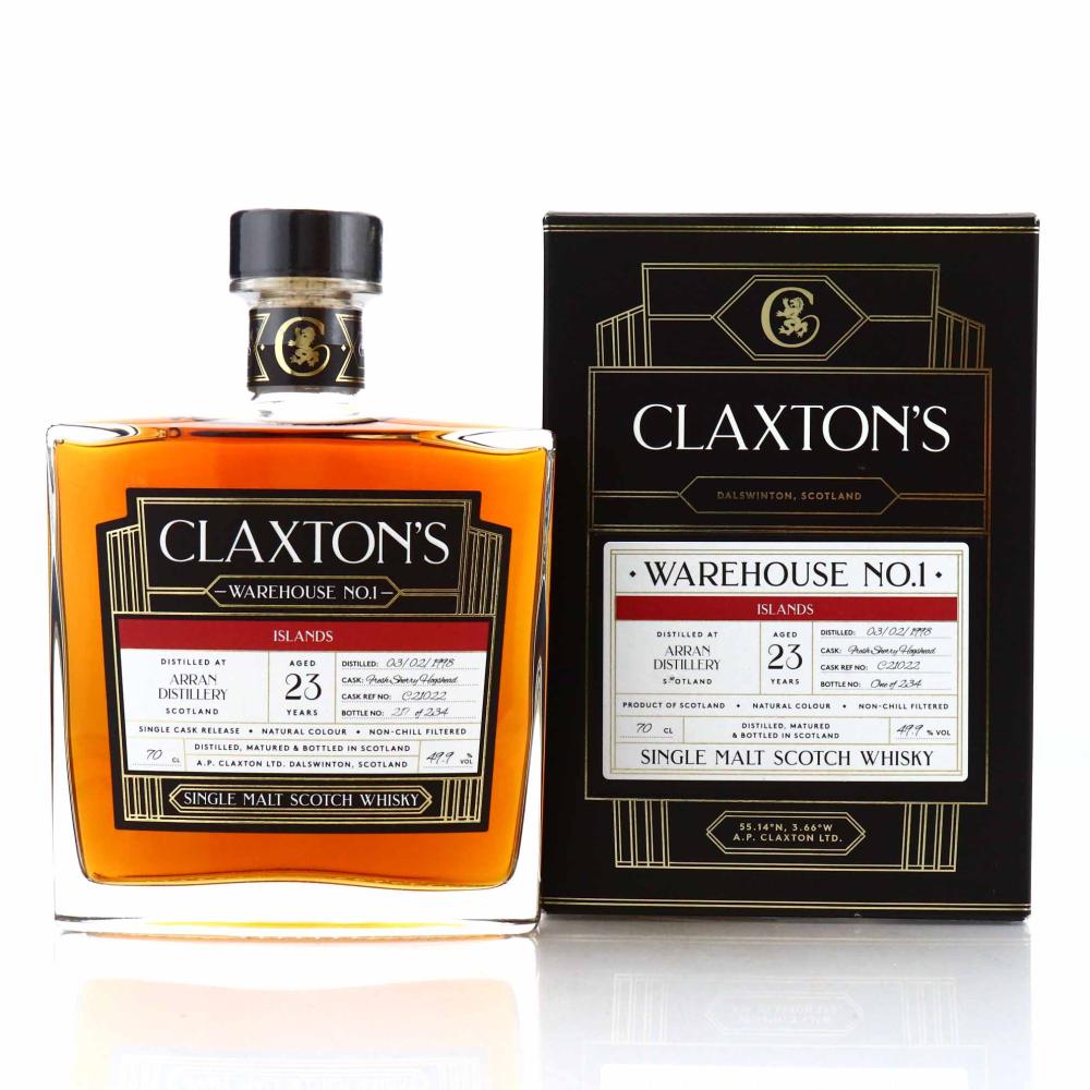 Arran 1998 Claxton's 23 Year Old
