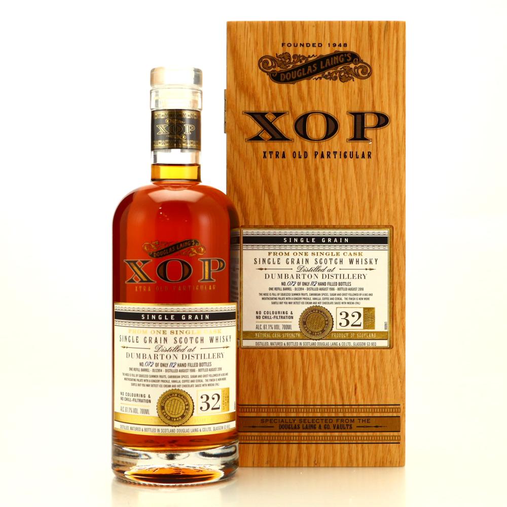 Dumbarton 1986 Douglas Laing 32 Year Old XOP