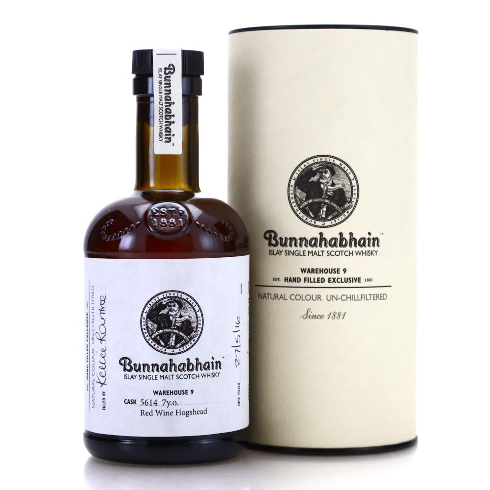 Bunnahabhain 7 Year Old Hand Filled #5614 20cl / Red Wine Hogshead