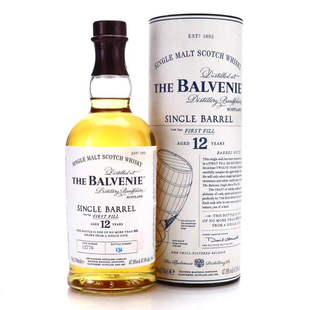 Balvenie 12 Year Old First Fill Single Barrel #12776