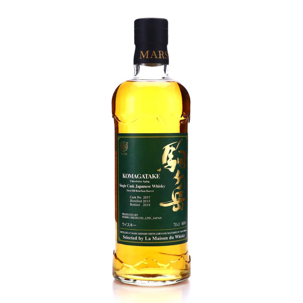 Komagatake 2015 Single Bourbon Barrel  #2037 / LMDW