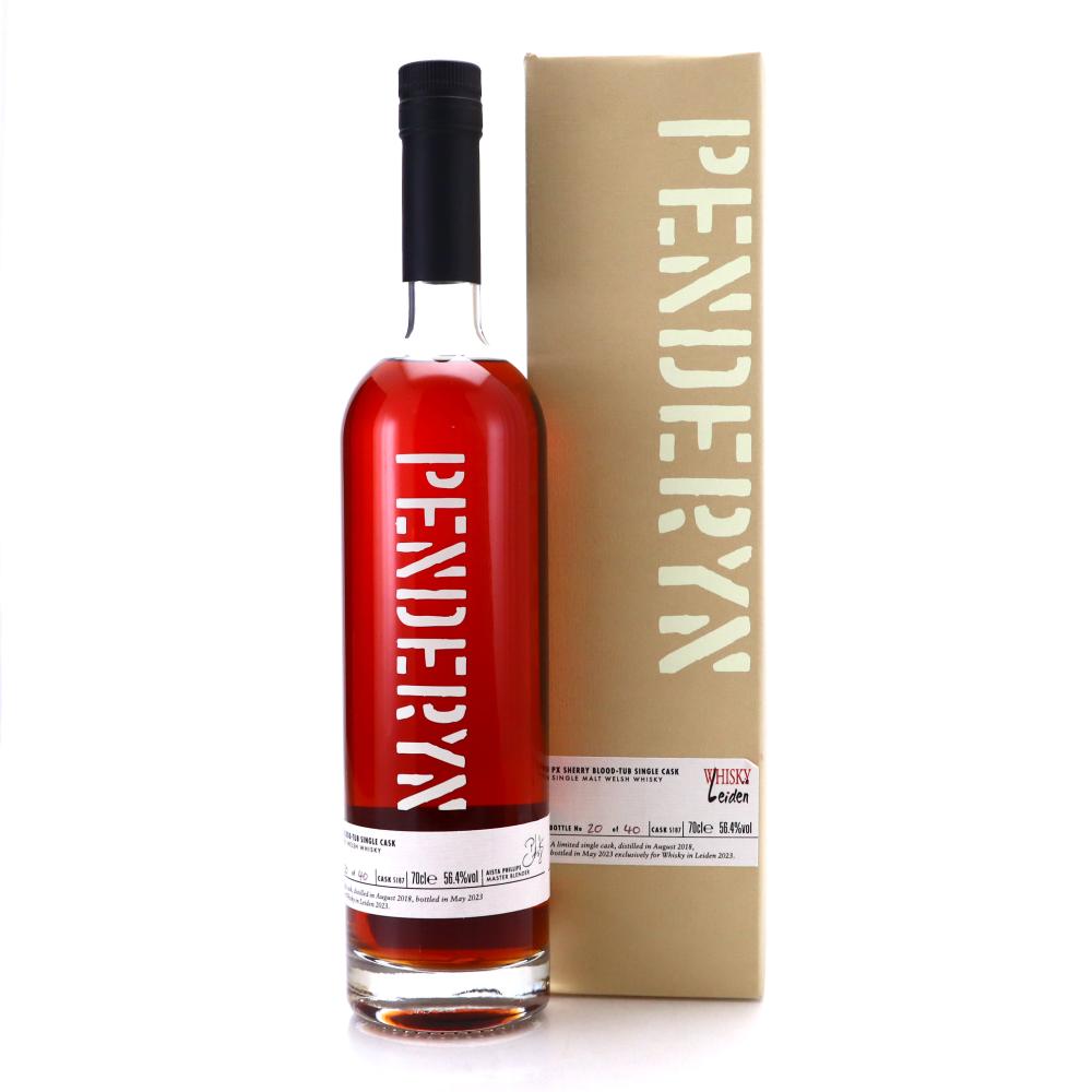 Penderyn 2018 PX Sherry Blood-Tub Single Cask #S187
