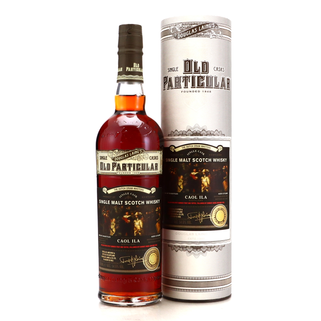Image for Caol Ila 2007 Old Particular 15 Year Old - The Dutch Dram Masters